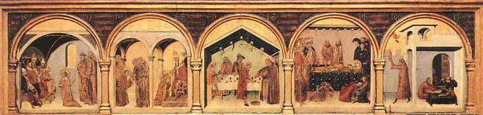 predella, Simone Martini